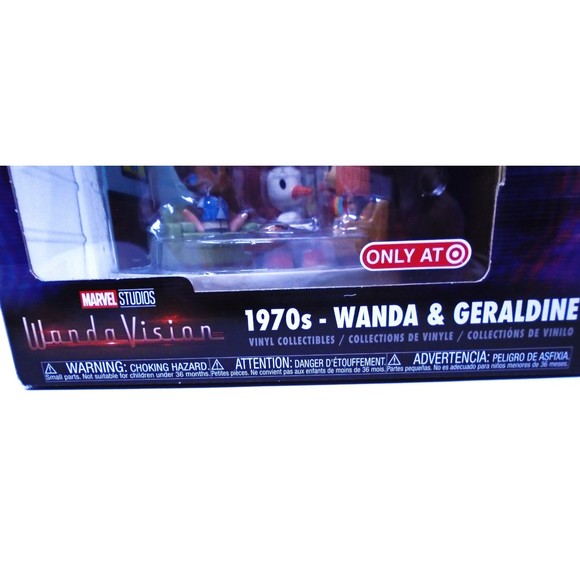 New Funko Pop Wanda & Geraldine Mini Moments/Wanda Vison T-Shirt Large "Pietro" - Picture 7 of 12